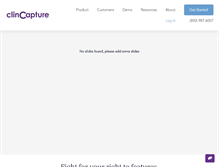 Tablet Screenshot of clincapture.com